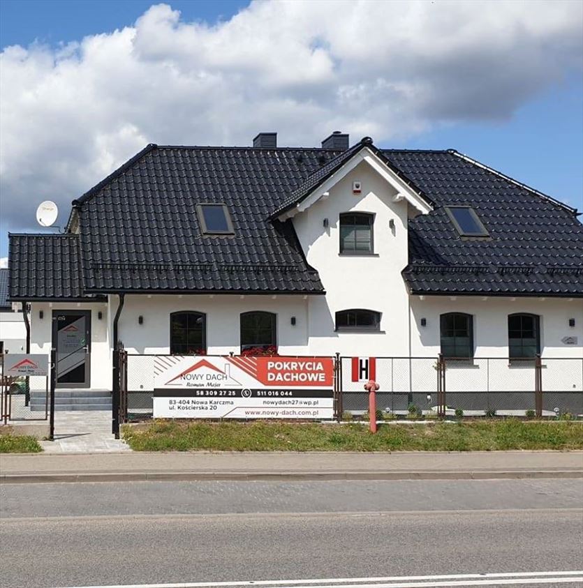 przyjazna Dachy - materiały, pokrycia dachowe, Nowy Dach FHU Roman Mejer, Nowa Karczma